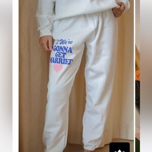 RIFFRAFF “going to the chapel” sweatpants (size medium)